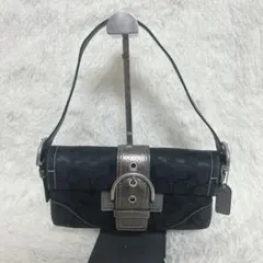 COACH SOHO ACCESSORY POUCH SIGNATURE Y2K