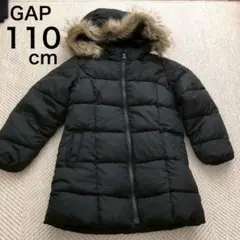 【新品未使用】GAP 黒 ダウンコート 110cm