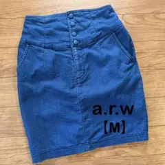 a.r.w デニムタイトスカート Mサイズ