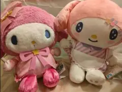 サンリオ クロミ マイメロディ ネモフィラBIGぬいぐるみ 2体セット