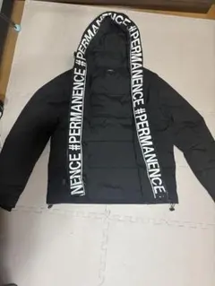 ブラックダウンジャケット #PERMANENCE