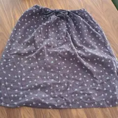 レディース　SM2　花柄膝丈スカート