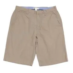 J.CREW チノショーツ ベージュ W30 コットン 夏物古着n63①