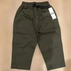 GU キッズ ドライストレッチクロップドパンツ 140のサムネイル