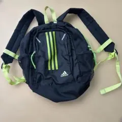 adidas リュック ブラック×ライムグリーンのサムネイル