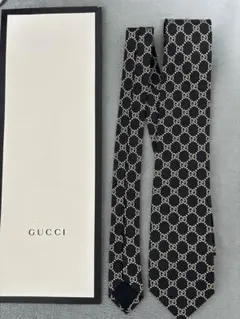 Gucci GGロゴパターン ネクタイ
