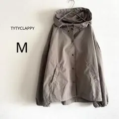 【TYTYCLAPPY】 フーデットマウンテンパーカー モカベージュ M