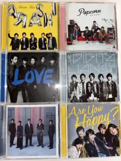 嵐 アルバム 6枚セット Time Popcorn など、まとめ売り　即購入OK