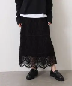 journal standard luxe 《追加》レースMIX スカートのサムネイル