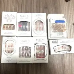 【8個セット】ネイルチップ 24個〜30個入り