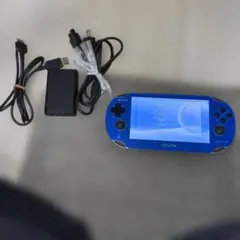 美品　PSVita Wi‐Fiモデル サファイア・ブルー PCH-1000
