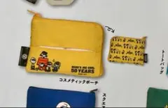 ★スヌーピー★ガチャガチャ　PEANUTS JOECOOL コスメティックポーチ