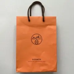 중고 품 주름 있음 HERMES 헤르메스 종이 가방 숍 가방 쇼퍼×1개