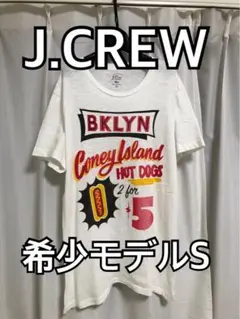美品J.CREW ブルックリン　ホットドッグTシャツ　ジェイクルーBKLYNのサムネイル