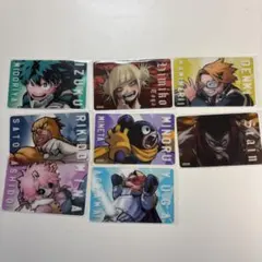 ヒロアカ展 クリアカード 8枚