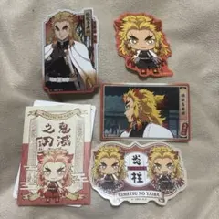 鬼滅の刃　ダイカットステッカーセット2 煉獄杏寿郎