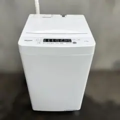 洗濯機 HISENSE HW-K45E SES253 動作品 ハイセンス 洗濯機 縦型 全自動洗濯機 洗濯4.5kg 最短10分洗濯
