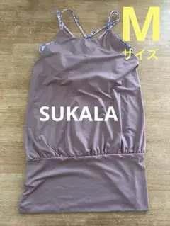 SUKALA LAVA リントスル　エンブロイダリープリントカバーキャミソールM