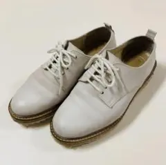 美品 piche ABAHOUSE シープスキン レースアップシューズ 革靴のサムネイル