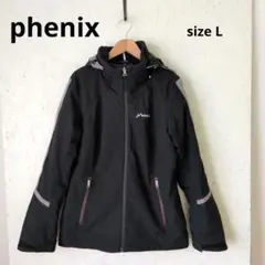 【phenix】A7 スノーボードジャケット Lサイズ スキーウェア 黒のサムネイル