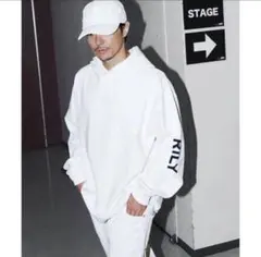 RILY パーカー フーディ- Mサイズ 今市隆二 2025年最新】今市隆二 rily パーカーの人気アイテム - メルカリ