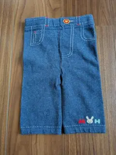 【お値下げ】ミキハウス ベビーデニム風パンツ 90