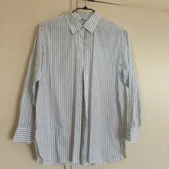 UNIQLO ストライプ長袖シャツ XL