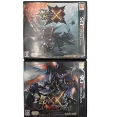モンスターハンターXX Nintendo 3DS モンハンX 2点　YU81