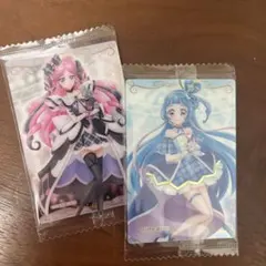 【プリキュア】カードウエハース　キュアウインク&キュアキッス　2枚セット