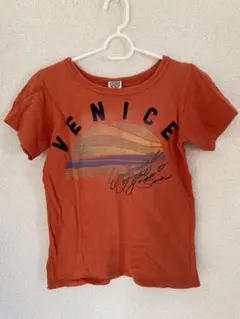 F.O.KIDS エフオーキッズ Tシャツ 150 オレンジ ロゴプリント