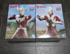 ウルトラマンシリーズ 英雄勇像 ゾフィー ウルトラマンタロウ 2点