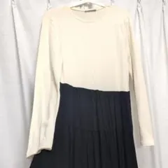 ZARAロングワンピース長袖ワンピース ザラZARAワンピース