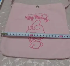 My Melody ピンクショルダーバッグ