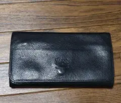IL BISONTE 二つ折り財布 ブラック レザー