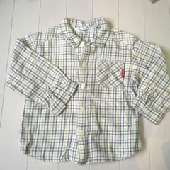 familiar チェック柄シャツ 90サイズ