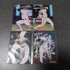 2024 プロ野球チップス 第2弾 オリックス 4枚セット