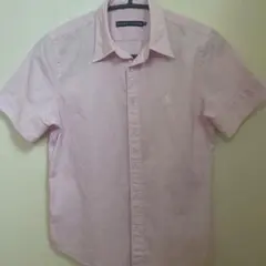 ラルフローレン　半袖シャツ　ピンク