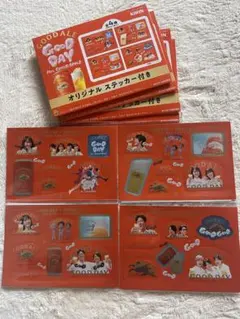 キリングッドエールミセスグリーンアップルステッカー コンプリート4枚セット新品