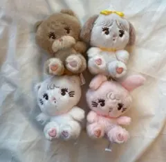 mikko ガチャガチャ ぬいぐるみ　コンプリート