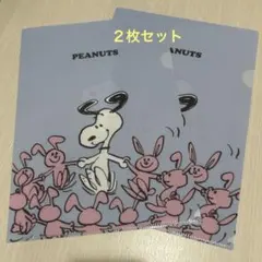 ゼクシィ付録 スヌーピークリアファイル 2枚セット