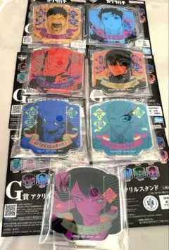 カグラバチ 이치방쿠지 G賞 アクリルスタンド 7種セット