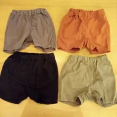 無印良品　ベビー服　パンツ 4点セット！