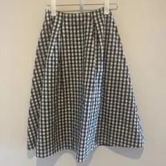 10月お値下げ✨未使用　イエナ　IENA ギンガムチェック　スカート　34