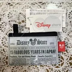 【新品未使用】Disney Store JAPAN 15周年記念　パスケース