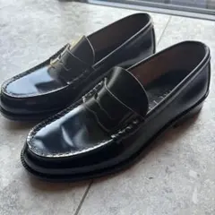 【美品】 HARUTA ハルタ コインローファー 906 本革 黒 26cm