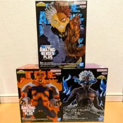 僕のヒーローアカデミア フィギュア エンデヴァー 轟焦凍 荼毘 3点セット