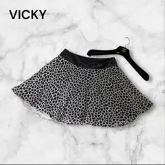 【希少】VICKY　スカート　ハート柄　ミニスカート　y2kのサムネイル