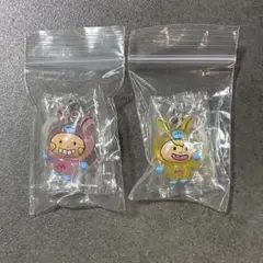 【新品】ミニモニ。めじるしアクセサリー★ミニモちゃん＆ルアちゃん★めじるし