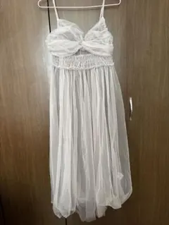 earth music&ecology シアーキャミワンピース チュール