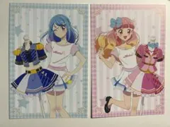友希あいね 湊みお アイカツ大衣装展 特典カード